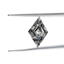 Loose Moissanite Grey Clean Lozenge Cut 15.00 x 7.50 MM