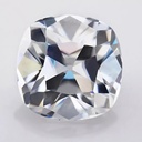 Loose Moissanite White Clean Old Mine Cut 10.50 MM