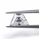 Loose Moissanite White Clean Trapezoid Cut 6.50 x 4.00 MM