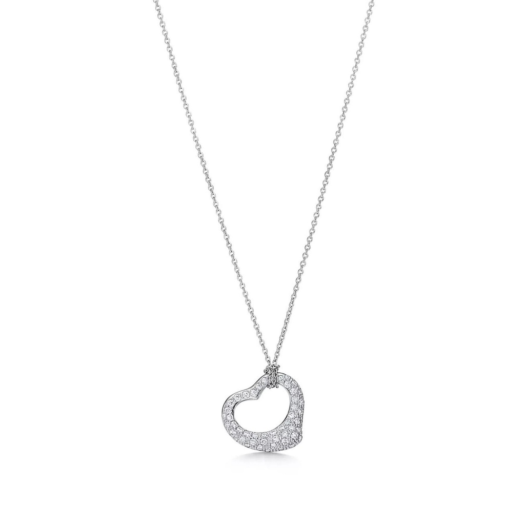 Round Cut heart Shape Fancy Wedding Pendant for Women