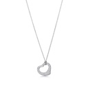 Round Cut heart Shape Fancy Wedding Pendant for Women
