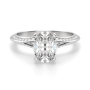 Oval Cut Engagement Ring For Women