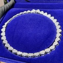  Heart Shape Diamond Hip Hop Luxury Chain Necklace