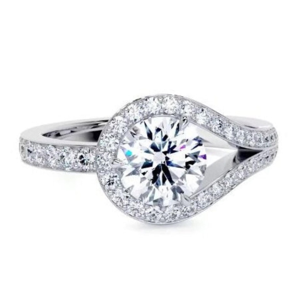 Round Cut  Diamond Ring, Diamond Ring For Engagement, IGI Certificate Jewelry Diamond Ring Proposal Ring