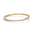 Round Cut Diamond Tennis Bracelet For Women