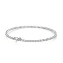 Round Cut Diamond Tennis Bracelet For Women
