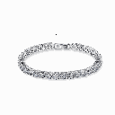 7.00 mm Round Cut Diamond Tennis Bracelet For Women