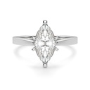 Marquise Cut Diamond Solitaire Engagement Ring For Women