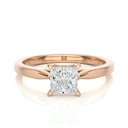 Princess Cut Diamond Solitaire Engagement Ring For Women