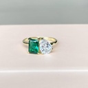 Toi et Moi Engagement Rings Celebrity Rings