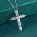 Criss Cross Diamond Pendant