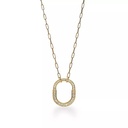 Yellow Gold Wedding Pendant for Women