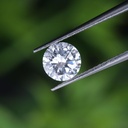 Loose Moissanite Salt & Pepper White Clean Round Cut 7.00 MM