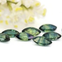 Loose Moissanite Salt & Pepper Green Clean Marquise Cut 5.50 x 3.00 MM