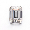 Loose Moissanite White Clean Emerald Cut 4.00 x 3.00 MM