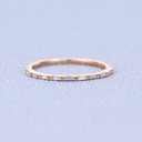 Baguette Shape Unique wedding band women Rose gold wedding band vintage Stacking Matching bridal ring promise ring