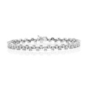 1.80 TCW Round Brilliant Cut Tennis Lab Grown Diamond Bracelet for Women