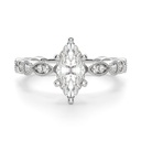 Marquise Cut Diamond Infinite Love Engagement Ring For Women