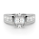 Oval Cut Diamond Vintage Engagement Ring For Women