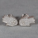 Best selling diamond earring for women with vvs clarity diamond wore at engagement and parties