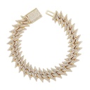 Moissanite Diamond Iced Out Hip Hop Bracelet