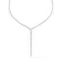 Round Cut Charm Necklace For Women