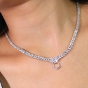 Marquise Cut Diamond Unique Style Necklace For Women
