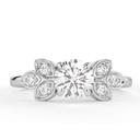 Round Cut Diamond 7 Stone Engagement Ring for Women