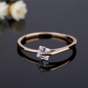 Princess Cut Diamond Unique Style Birthday Gift Ring for Women