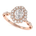 2.00CT Oval Halo  Engagement Ring, Halo Ring, Oval Cut  Ring - Promise Ring - Wedding Ring Ring For Women