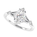 1.50CT Marquise cut  engagement ring Vintage White gold  ring women Unique diamond ring wedding Bridal promise Anniversary gift