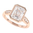1.00CTEmerald Diamond 7 Stone Christmas Gift For Women