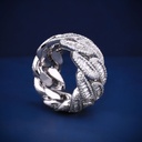 Hip hop best selling baguette and round cut diamond for men vvs clarity