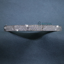Round cut hip hop love bracelets for men with vvs clarity diamonds