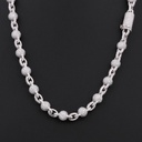 22 inch 8 mm classic hip hop stylish hip hop unisex diamond chain enhanced VVS clarity