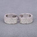 Simply luxury earrings for women made with vvs clarity diamonds