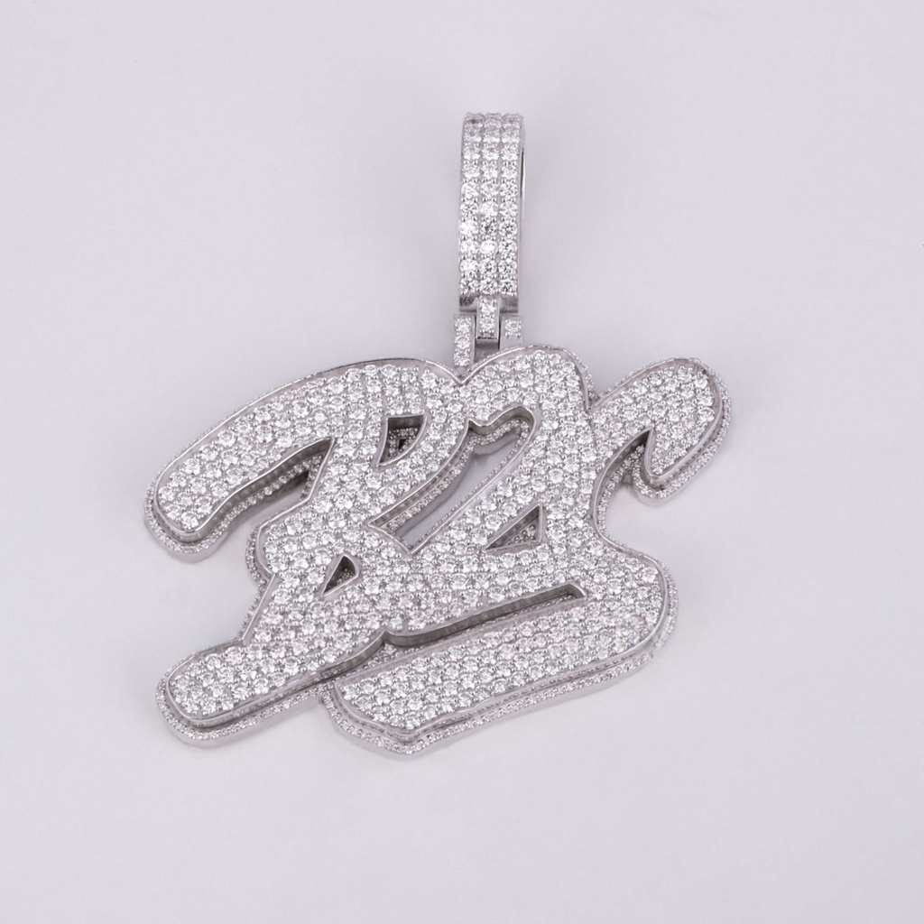 Custom made hip hop 14kt lab grown diamonds hip hop pendant with vvs clarity diamonds