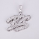 Custom made hip hop 14kt lab grown diamonds hip hop pendant with vvs clarity diamonds