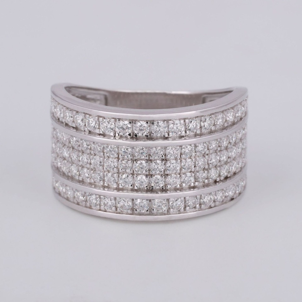 Men women hip hop lab diamond 14kt diamond ring with vvs clarity elegant on its peak