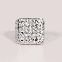Explore our latest 14 kt white gold lab-made diamond, flaunting impeccable VVS clarity for men