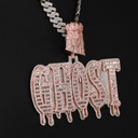 Radiate sophistication with our exquisite 14kt gold hip hop chain, embellished with a pendant and elevated VVS clarity