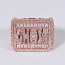 Drip in our premium 14 kt gold lab crafted diamond ring, loved for VVS clarity, for the hip-hop fam