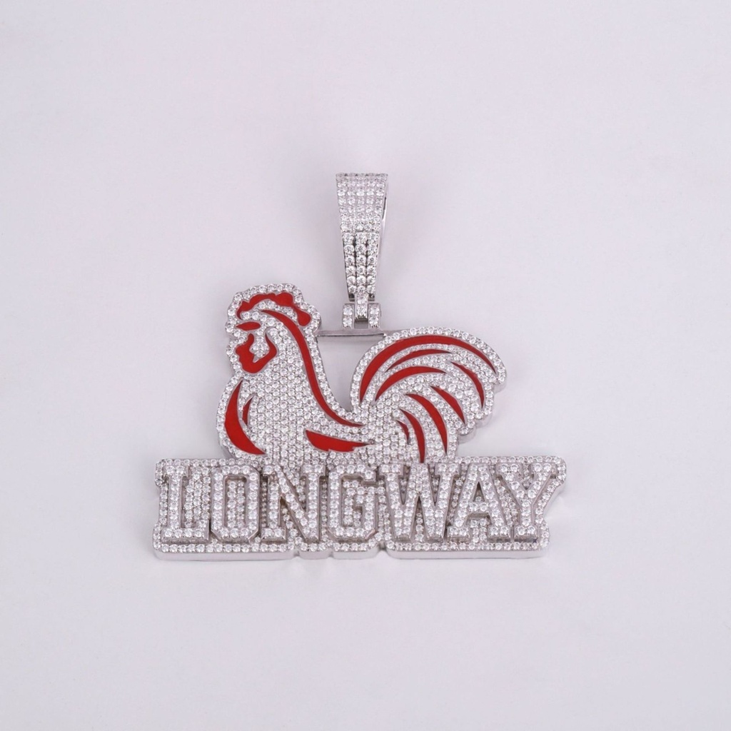 trending custom letter pendant crafted in 14kt white gold labgrown diamonds