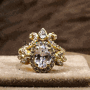 Oval And Pear Cut Diamond Heavy Ring Bridal Set Engagement Ring For Women