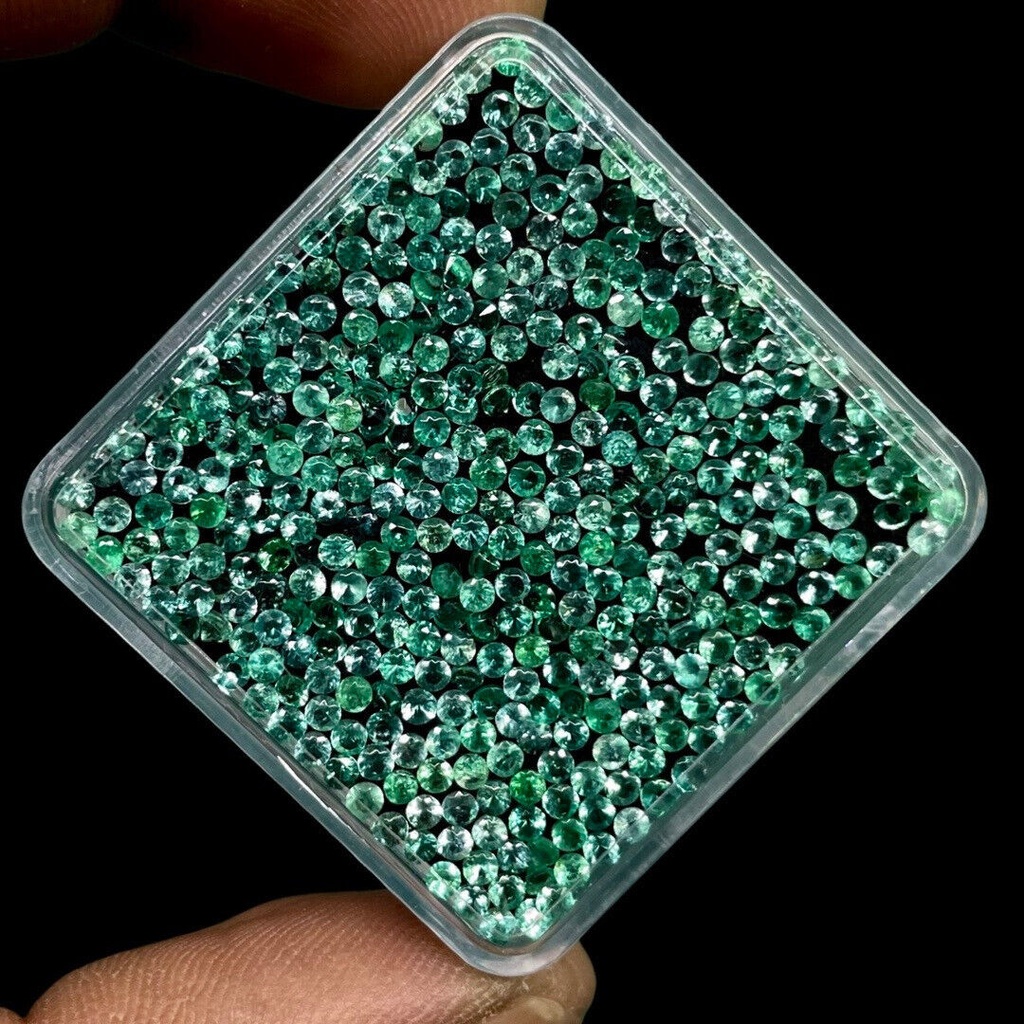 Round 1.7mm CVD Fancy Green
