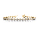 Round Cut Diamond Tennis Bracelet For Women Excellent Style 