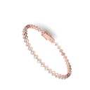 Round Cut Diamond Excellent Style Tennis Bracelet For Women