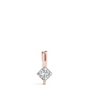  Princess Cut Diamond Charm Pendant Pendant For Women