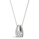 Round Cut Diamond Unique Style Elara Fancy Charm Pendant For Women