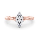 Marquise Cut Diamond Twisted Style Engagement Ring For Women/Her